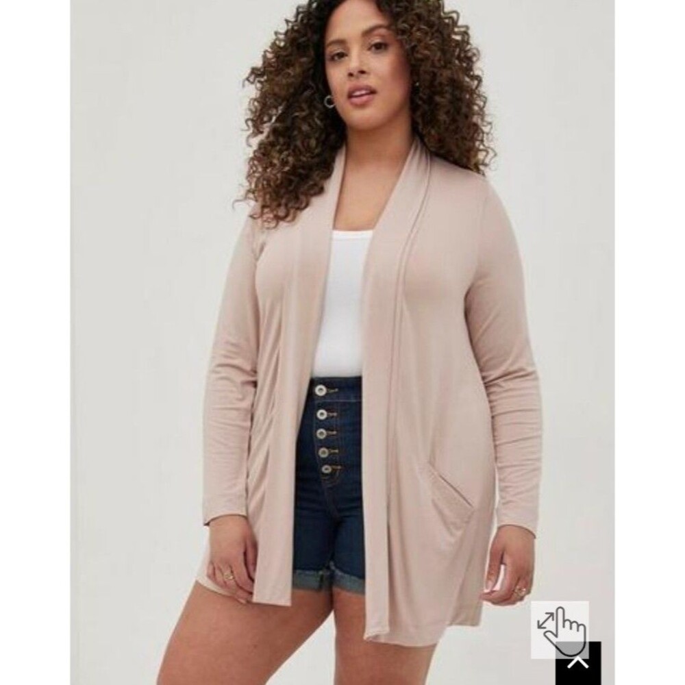 Torrid Beige Size 3 Cardigan